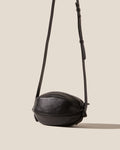 Knotted Detail Leather Mini Crossbody Bag